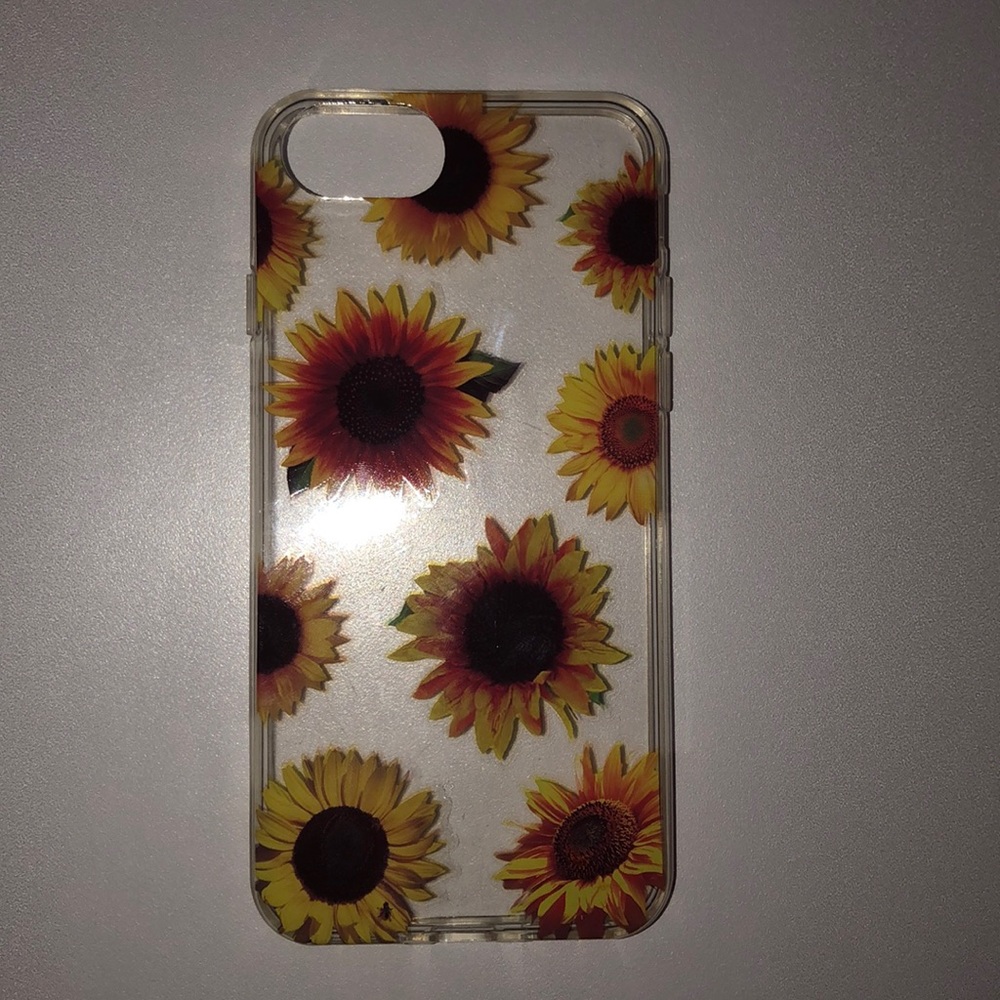 iPhone 6 sunflower case (it fits a 7 also)
